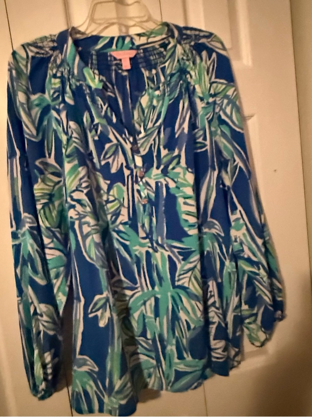 Lilly Pulitzer Elsa Blouse XL - Picture 5 of 8